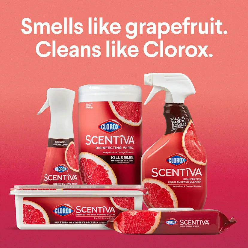 Clorox™ Scentiva™ Disinfecting Wipes₁ | Lavender & Jasmine - Image 8