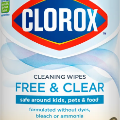 Clorox™ Clean Free & Clear Cleaning Wipes | Light Lemon