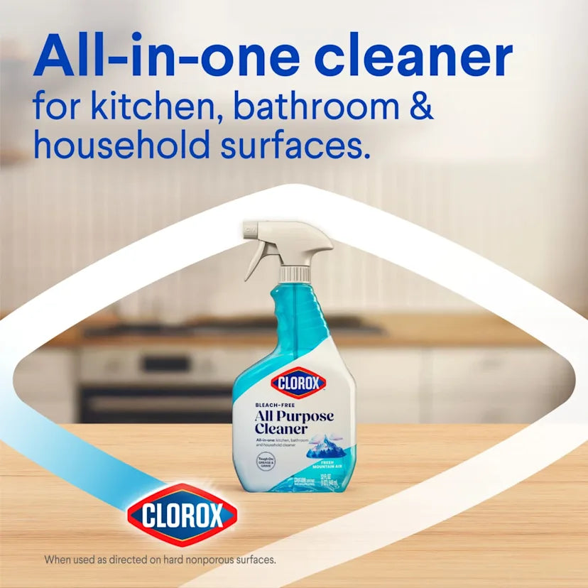 Clorox™ Bleach-Free All Purpose Cleaner Spray | Fresh Mountain Air - Image 4