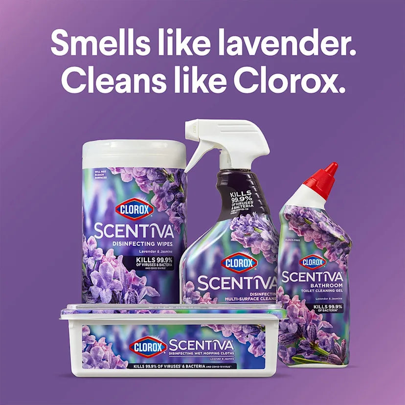Clorox™ Clean Scentiva™ Disinfecting Multi-Surface Cleaner Spray | Coconut & Waterlily - Image 5