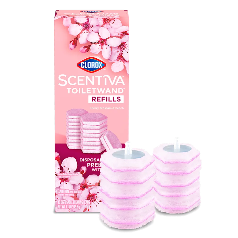 Clorox™ Clean Scentiva™ ToiletWand™ Refills | Coconut & Waterlily