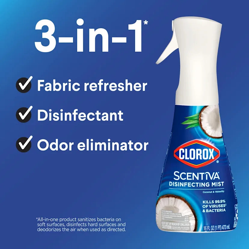 Clorox™ Clean Scentiva™ Disinfecting Mist Refill | Coconut & Waterlily - Image 8