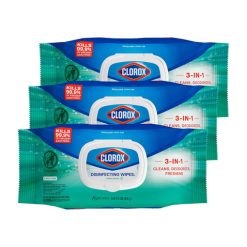 Disinfecting Wipes Flex Pack - 75 Count [Pack of 3]