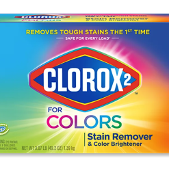 Clorox 2™ for Colors Chlorine-Free Bleach for Colors Stain Remover Powder