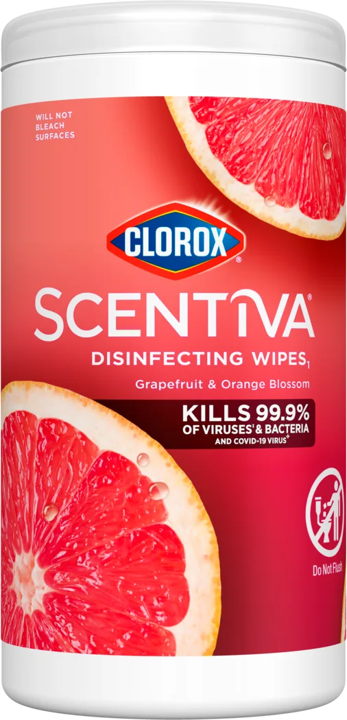 Clorox™ Scentiva™ Disinfecting Wipes₁ | Lavender & Jasmine - Image 6