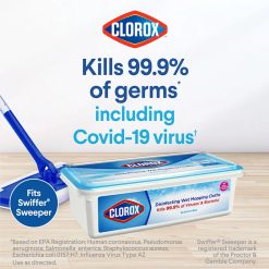 Alternative view of Clorox™ Clean Disinfecting Wet Mopping Cloths
