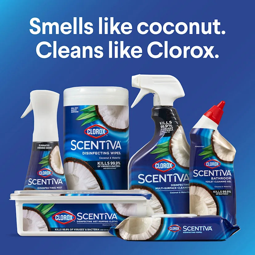 Clorox™ Clean Scentiva™ Disinfecting Mist | Coconut & Waterlily - Image 3