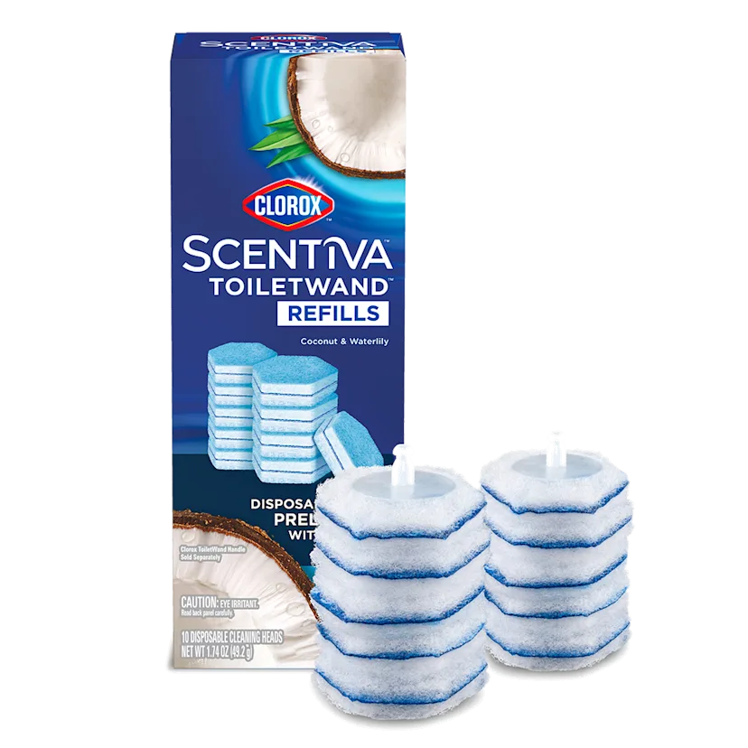 Clorox™ Clean Scentiva™ ToiletWand™ Refills | Coconut & Waterlily - Image 16