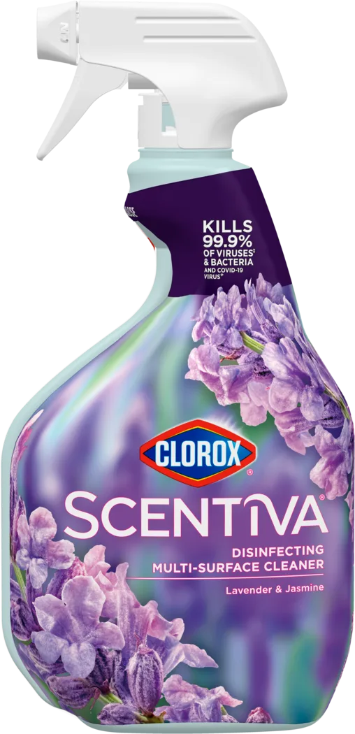 Clorox™ Clean Scentiva™ Disinfecting Multi-Surface Cleaner Spray | Coconut & Waterlily - Image 13