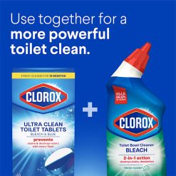 Alternative view of Clorox™ Clean Ultra Clean Toilet Tablets Bleach & Blue