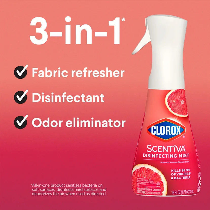 Clorox™ Clean Scentiva™ Disinfecting Mist Refill | Coconut & Waterlily - Image 2