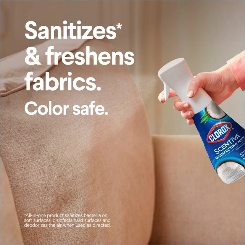 Clorox™ Clean Scentiva™ Disinfecting Mist | Coconut & Waterlily - Image 2